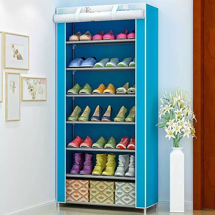 Giá Để Giày, Dép Mũ Nón Đa Năng BENRIKIDS-G7 (Họa Tiết Ngẫu Nhiên)