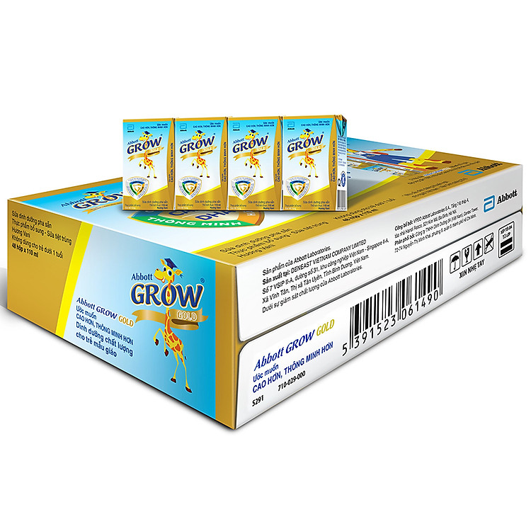 Thùng 48 Hộp Sữa Abbott Grow Gold Chất lượng Giá rẻ - Hình ảnh 4
