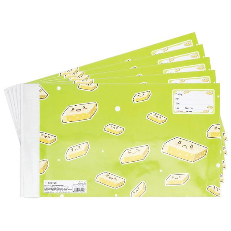 Giấy Bao Tập 2 Trong 1 Bìa Kiếng (5 cái)