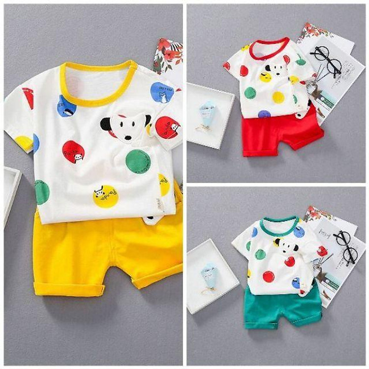 Bộ hè Mẫu cún cho bé