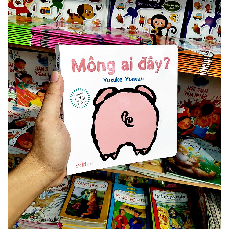 Lật Tương Tác Song Ngữ 0-3 Tuổi - Mông Ai Đây? - Ảnh 5