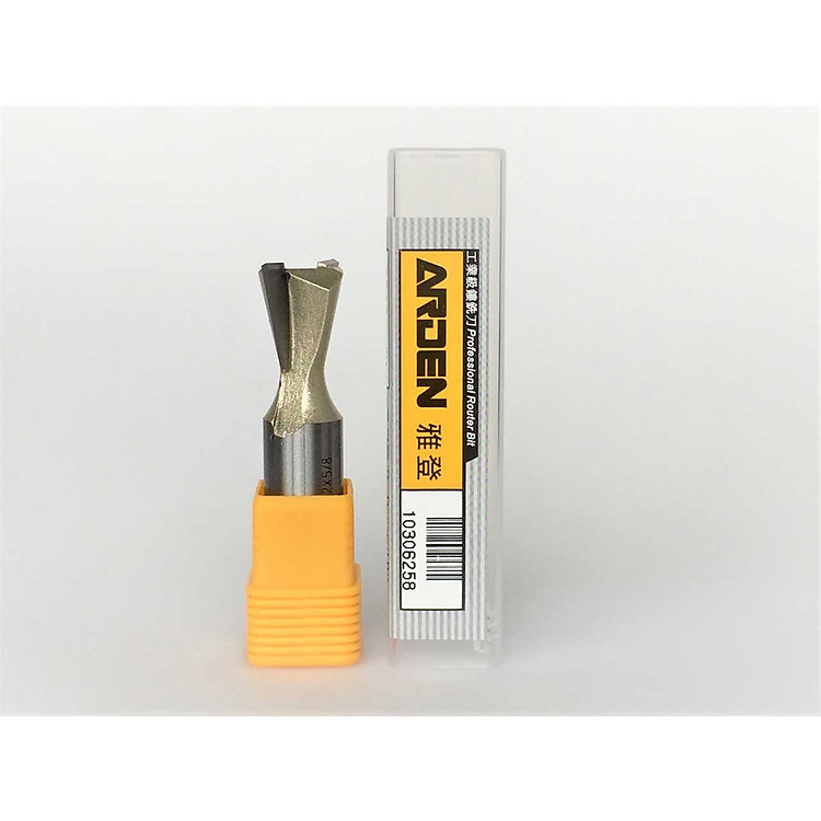 Mũi phay gỗ rãnh hình đuôi cá 14 độ hãng Arden, (Dovetail, 14 degree 5/8"*1/2"S)