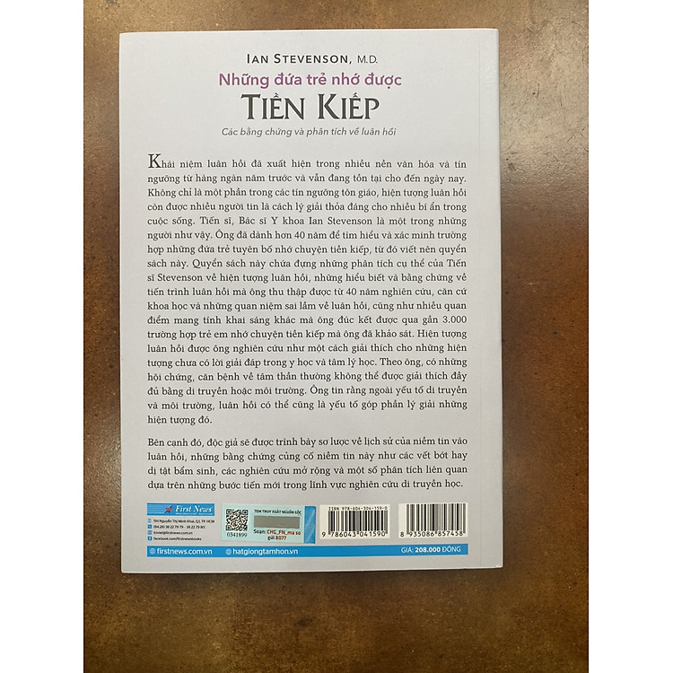 Tiền Kiếp - Những Đứa Trẻ Nhớ Được Các Bằng Chứng Và Phân Tích Về Luân Hồi (PN1) - Ảnh 3