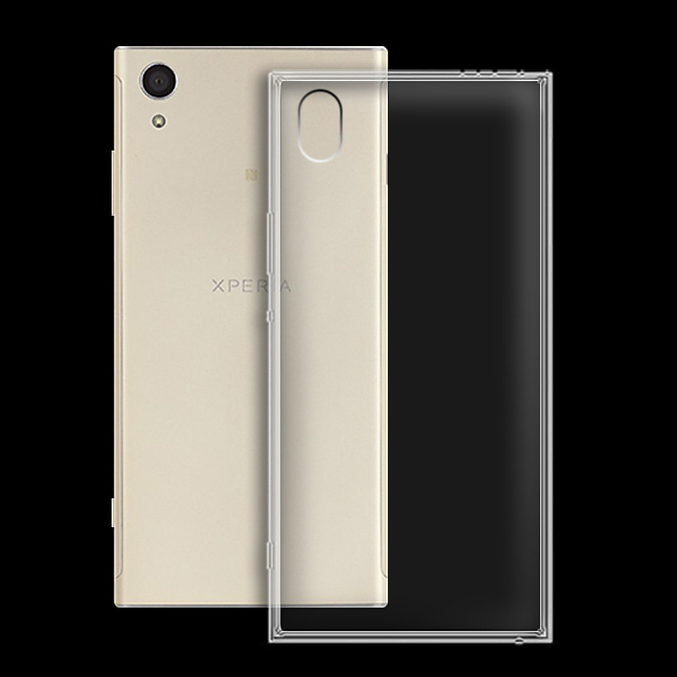 Ốp lưng cho Sony Xperia XA1 Plus - 01156 - Ốp dẻo trong - Hàng Chính Hãng