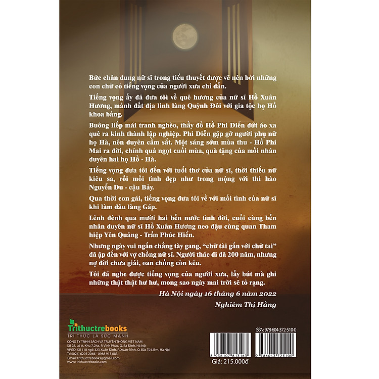 Hồ Xuân Hương Tiếng Vọng - Nghiêm Thị Hằng - Ảnh 2