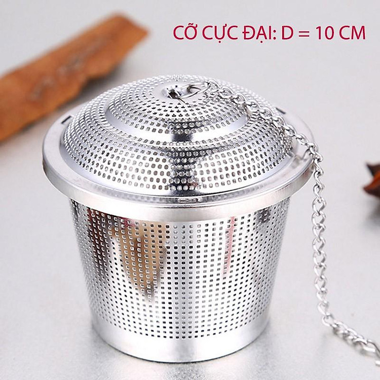 BỘ LỌC PHA TRÀ HÌNH TRỤ TRÒN LOẠI CỰC ĐẠI LÀM BẰNG INOX SUS 304 AN TOÀN TUYỆT ĐỐI