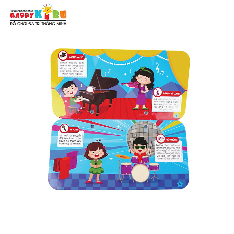 Mua Đồ Chơi Âm Nhạc HAPPY KIBU KB00823-001 Chính hãng Giá tốt - Hình ảnh 5