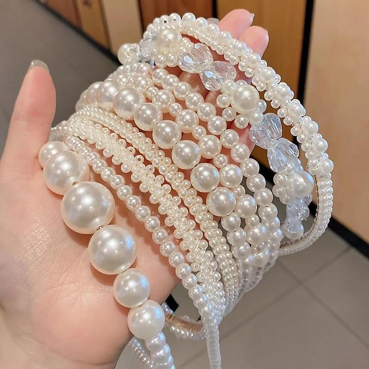 Bờm Tóc Tiểu Thư Nhiều Mẫu Dễ Thương Xinh Xắn Loại 1