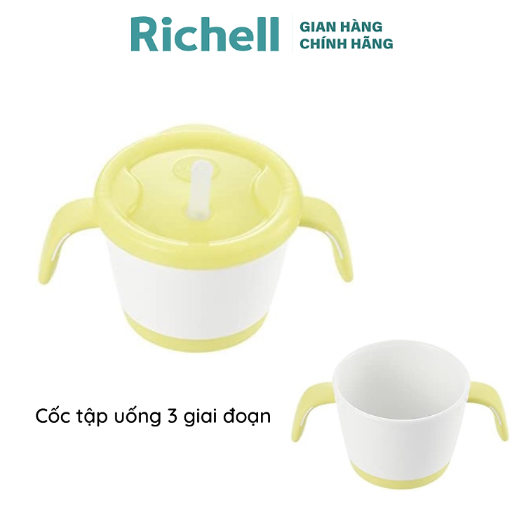 Bộ đồ dùng ăn dặm Richell Nhật Bản Chính hãng Giá rẻ - Hình ảnh 2