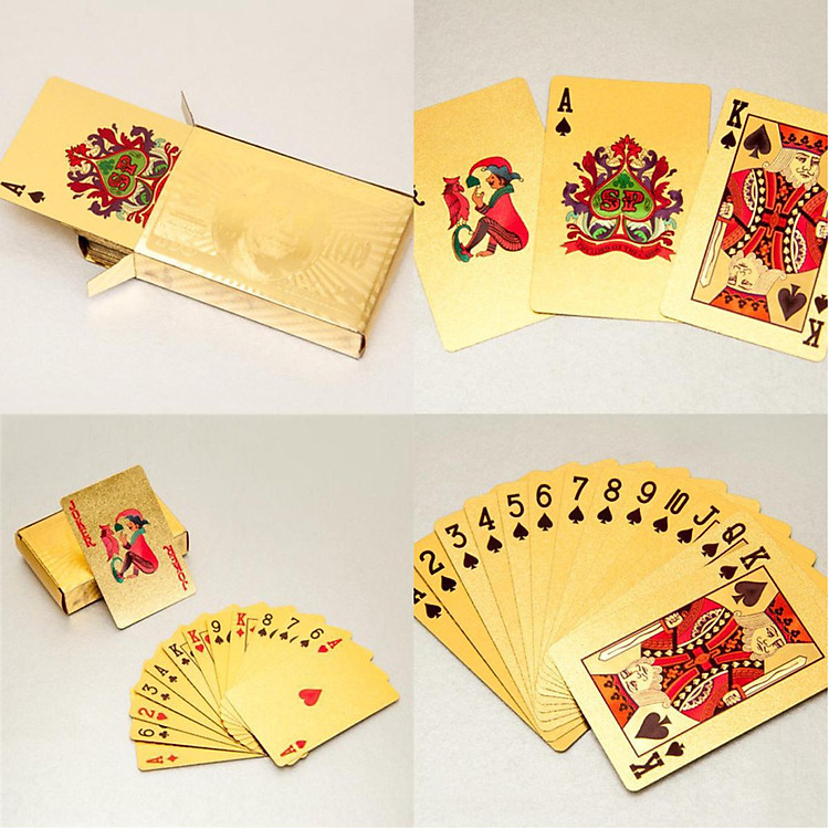 Mua Bài Tây Mạ Vàng 24K miDoctor Chính hãng Ưu đãi - Hình ảnh 4