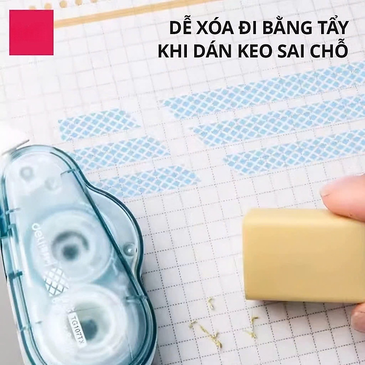 Keo Dán 2 Mặt Băng Keo (Giao màu ngẫu nhiên) - Ảnh 5