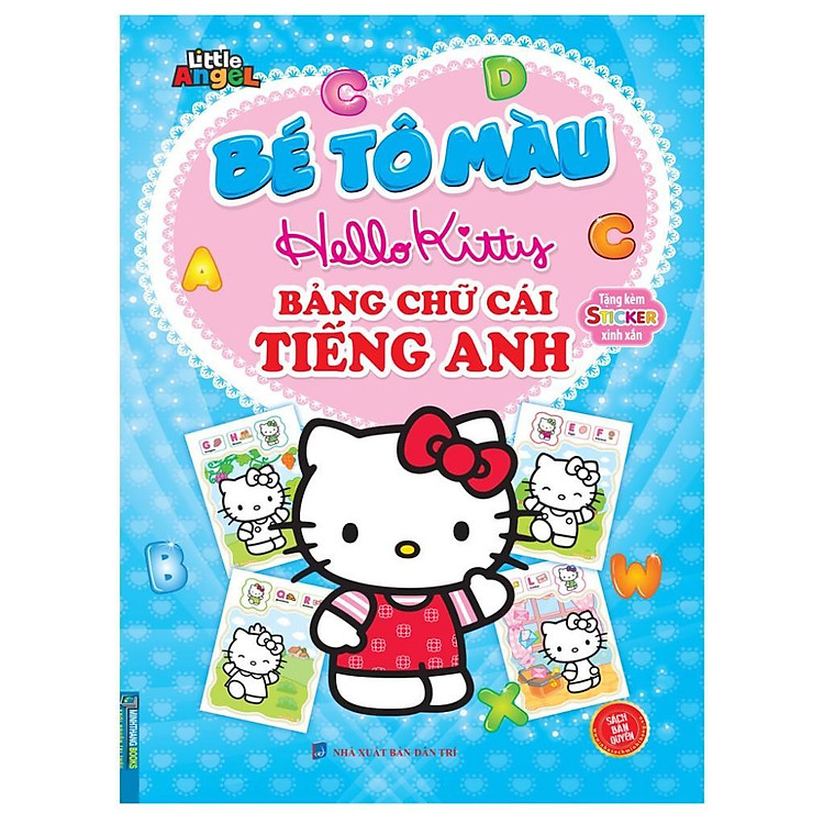 Bé Tô Màu Hello Kitty - Đồ Vật Trong Nhà - Ảnh 2