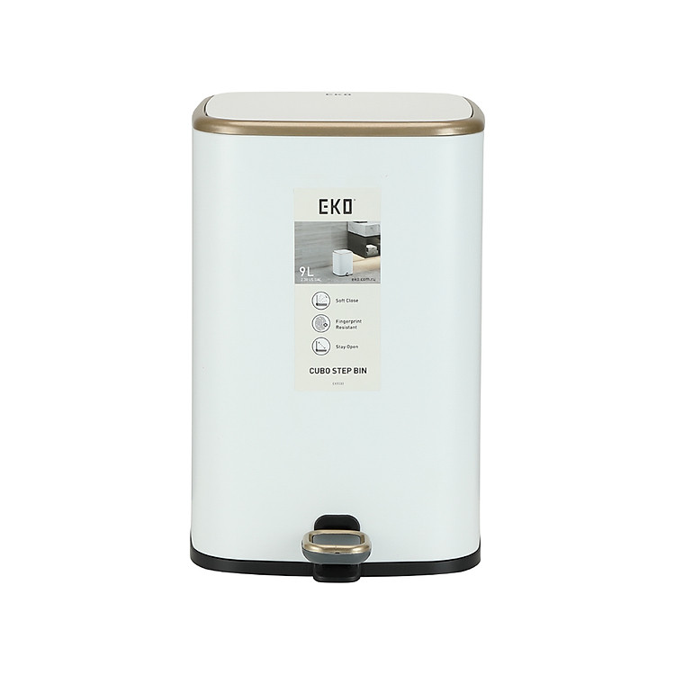 Thùng Rác PEARL Màu Trắng Sang Trọng | Index Living Mall | Nội Thất Thái Lan