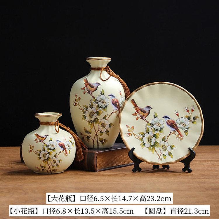 Bộ Lọ Hoa Trang Trí Phòng Khách