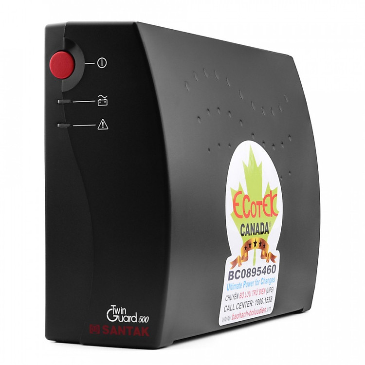 Bộ Lưu Điện UPS Santak TG500 500VA 300W - Hàng Chính Hãng