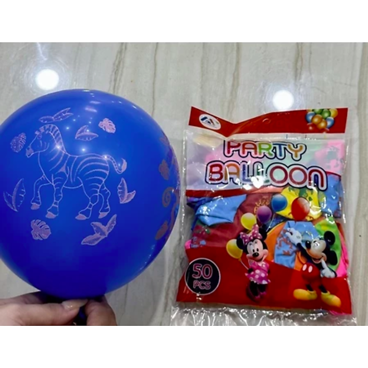 Bóng bay hình thú (50 quả)