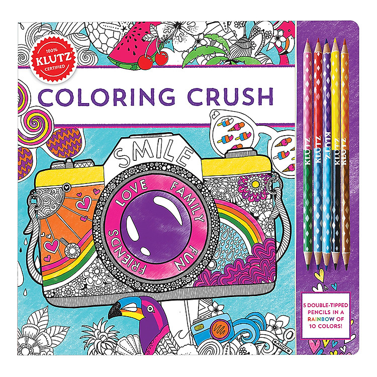 Sách tô màu Klutz: Colouring Crush