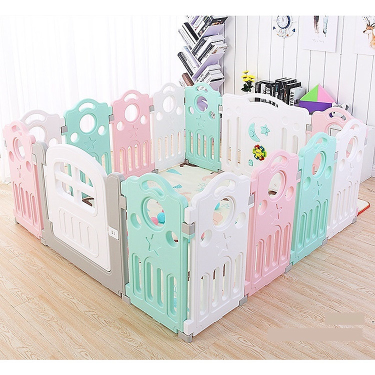 Quây cũi nhựa HDPE chiều cao 70cm - 152cm x 152cm - 14 tấm (12+2)