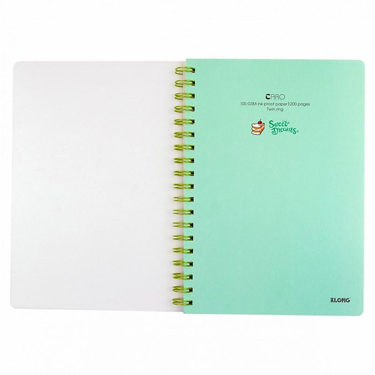 Vở Caro Lò Xo KLONG B5 (200 trang) - Ảnh 5