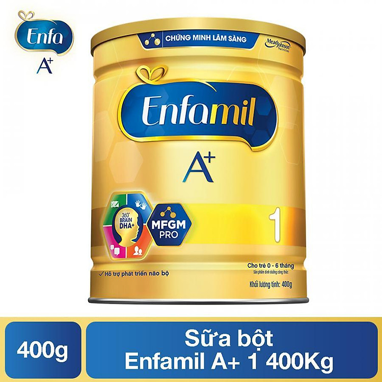 Sữa Bột Enfamil A+ 1 (400g) Chất lượng Ưu đãi - Hình ảnh 3
