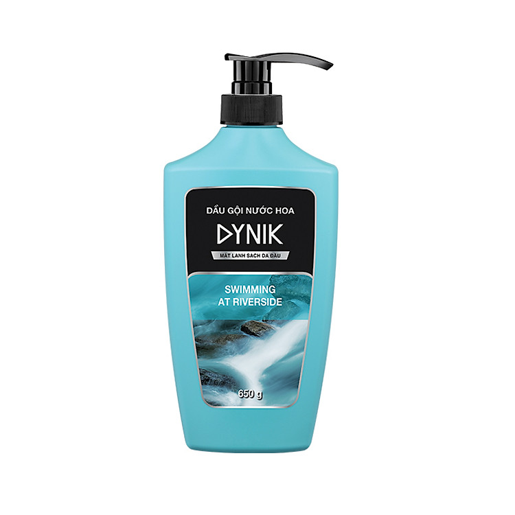 Dầu gội nước hoa nam Dynik Swimming At Riverside hương rêu sồi cuốn hút 650g