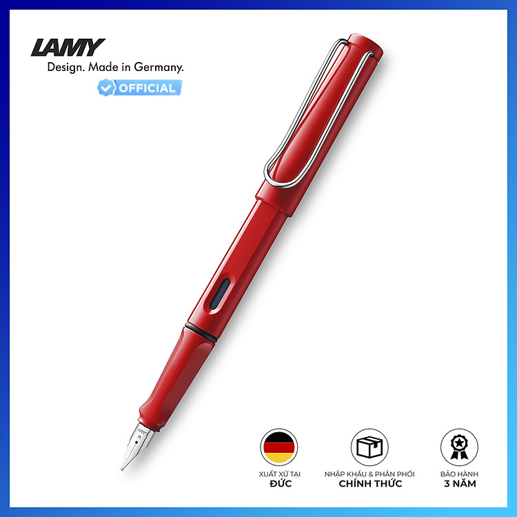 Bút Mực Lamy Safari (Red) – Ngòi M