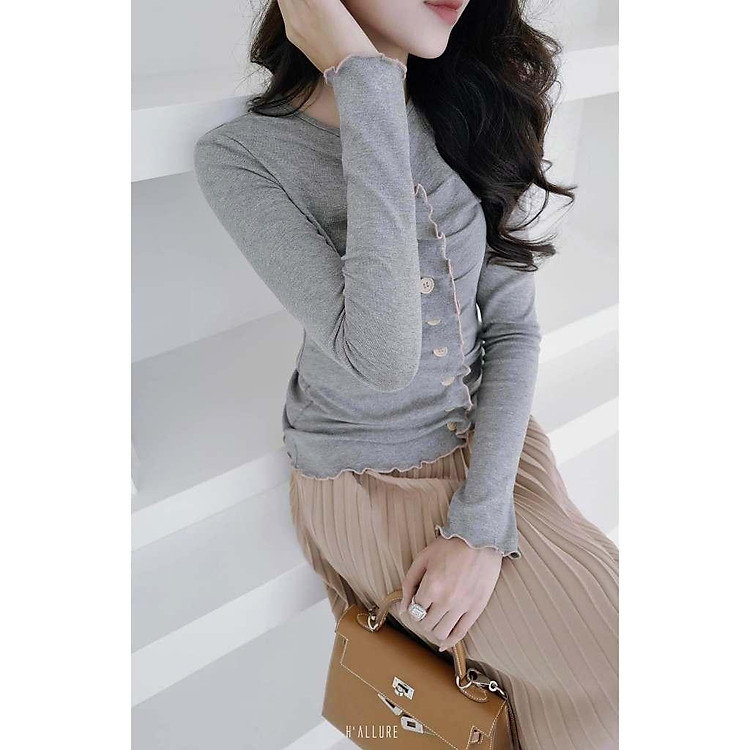 Rập giấy A0 áo thun ôm xếp tà mã 1733 - Ảnh 4