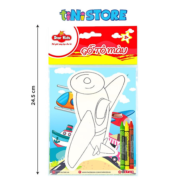 Mua Gỗ tô màu máy bay tại TiNi Chính hãng Giá rẻ - Hình ảnh 2