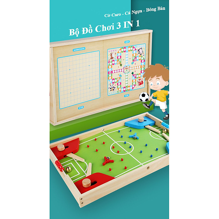 Mua Bộ Đồ Chơi Gỗ Cao Cấp 3IN1 Chính hãng Tiết kiệm - Hình ảnh 3