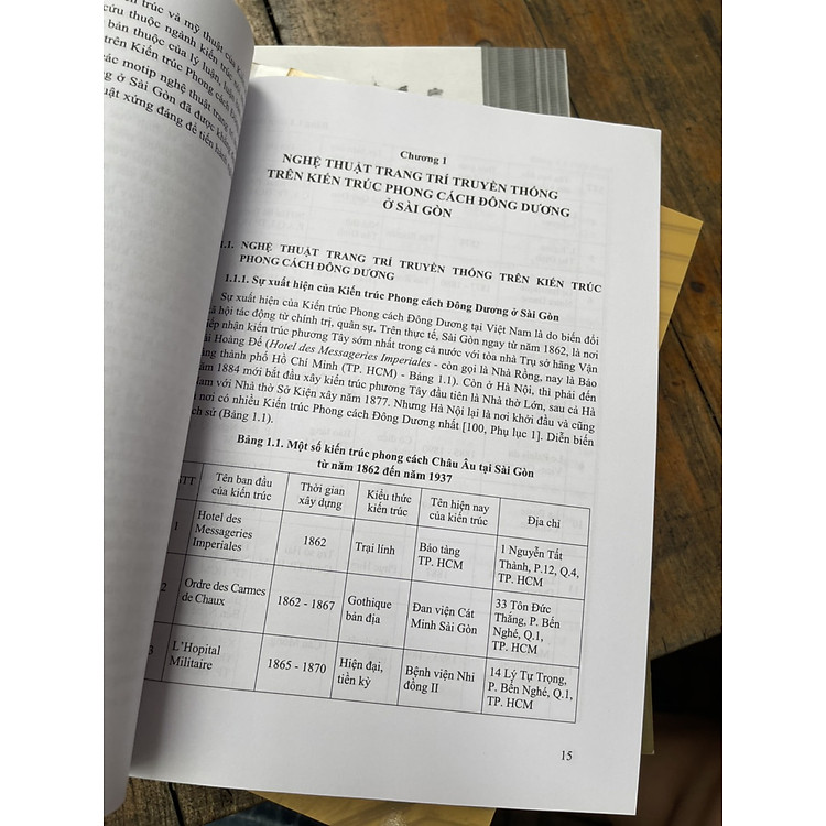NGHỆ THUẬT TRANG TRÍ TRUYỀN THỐNG TRÊN KIẾN TRÚC PHONG CÁCH ĐÔNG DƯƠNG Ở SÀI GÒN - Ảnh 2