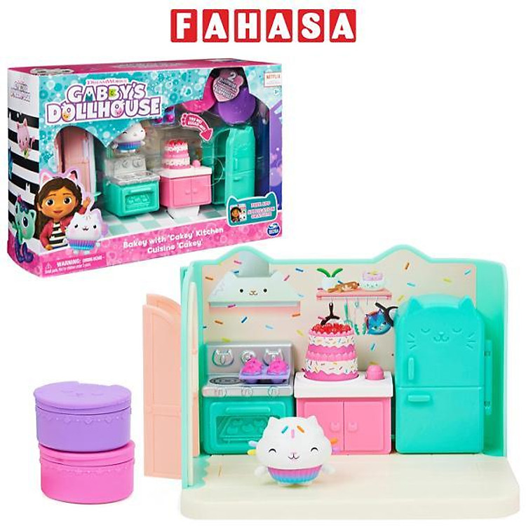 Tham Khảo tại ConCung: Đồ Chơi Nhà Bếp Gabby Cakey - Nhận ngay nhiều ưu đãi