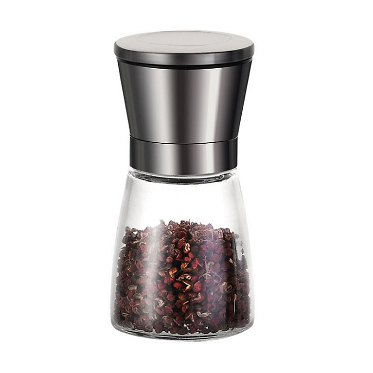 Lọ xay tiêu đa năng inox cao cấp 304 - 180ml