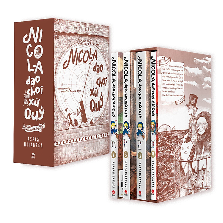 Boxset Nicola Dạo Chơi Xứ Quỷ (4 Tập)