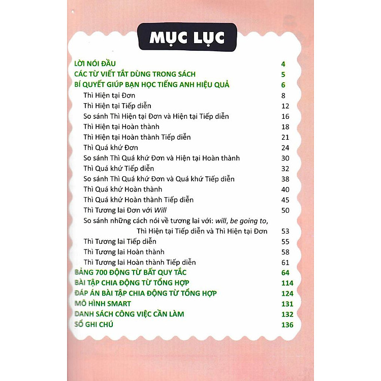Cẩm Nang Chinh Phục Các Thì Và Động Từ Bất Quy Tắc Trong Tiếng Anh - Ảnh 4