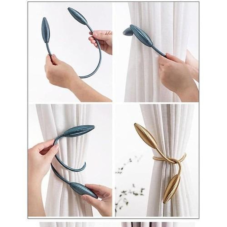COMBO 2 DÂY BUỘC RÈM CỬA DECOR - DÁNG HẠT LÚA