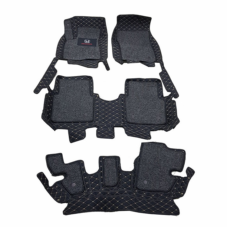 Thảm sàn, lót sàn Da 6D cao cấp dành cho xe Honda CRV, CR-V 2018-2019