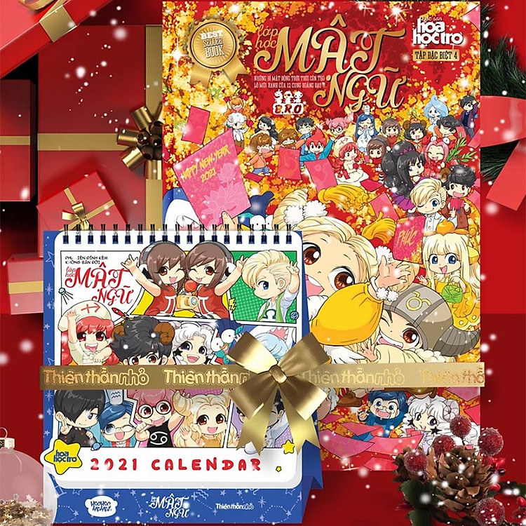 Sách Lớp Học Mật Ngữ - Tập Đặc Biệt 4 (Tặng Kèm: Lịch Cung Hoàng Đạo 2021)