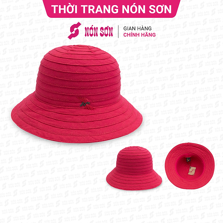 ƯU ĐÃI - Mũ vành thời trang NÓN SƠN chính hãng XH003-39A-ĐO1