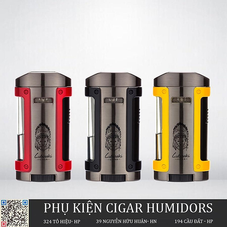 ️ Bật xì 4 tia kèm bao da của Lubinski ️