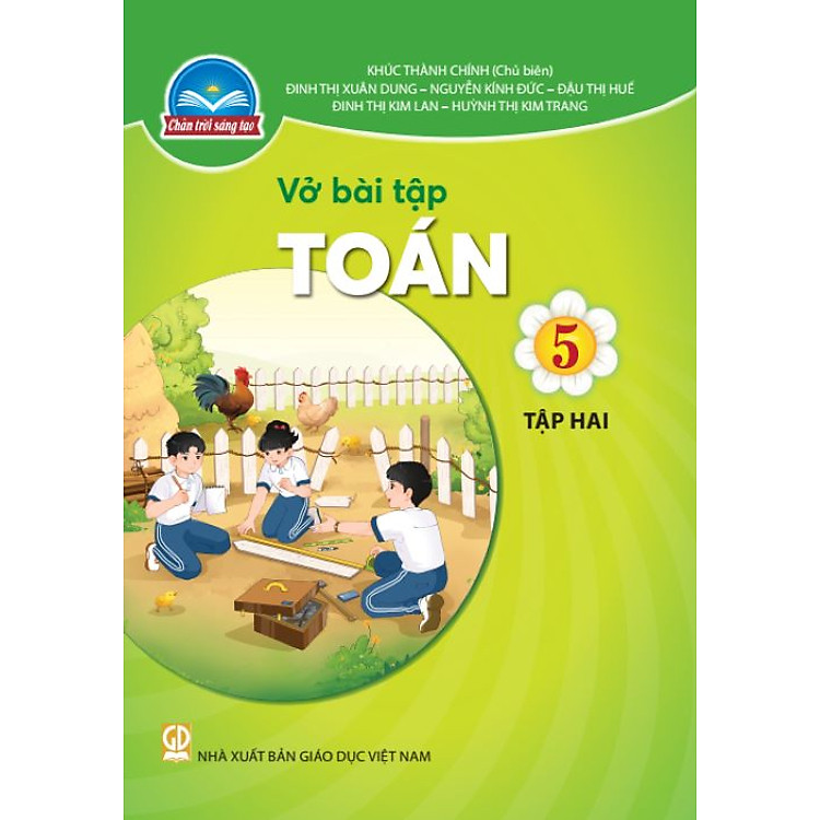 Vở bài tập Toán 5 – Tập Hai – Chân Trời Sáng Tạo
