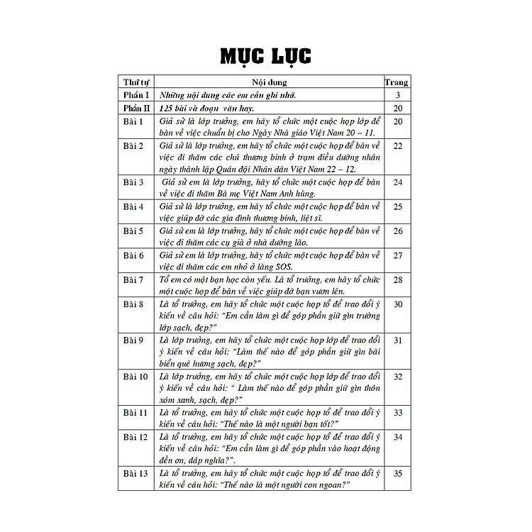 125 Bài Và Đoạn Văn Hay 3 - Ảnh 6