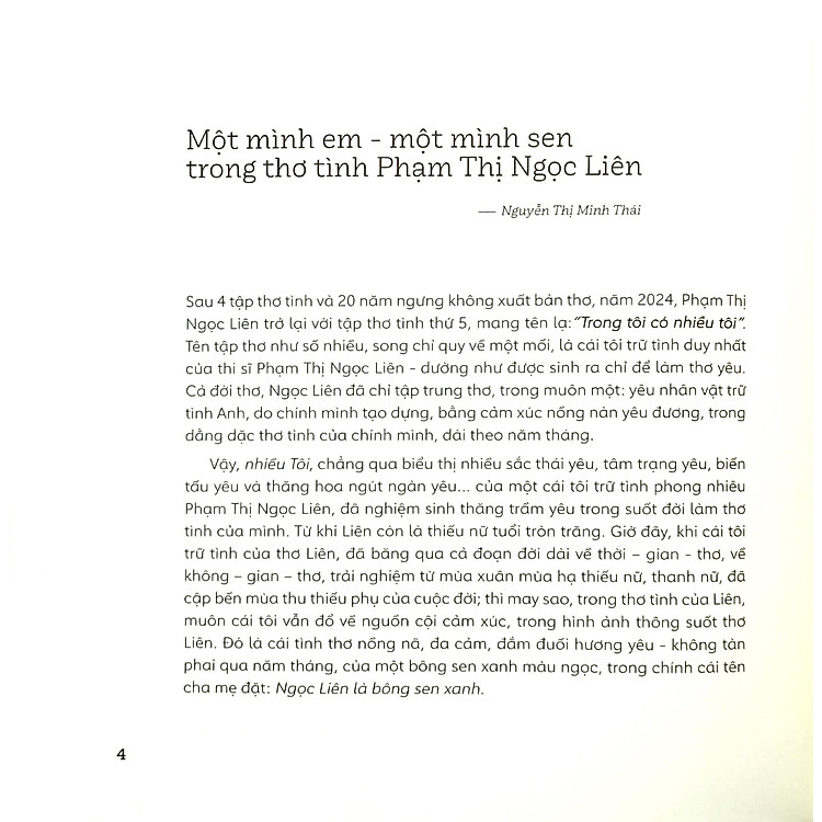 Trong Tôi Có Nhiều Tôi - Thơ Tuyển - Ảnh 2