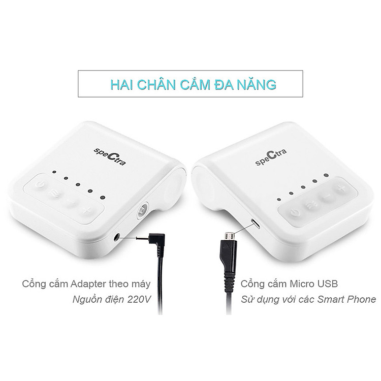 Mua Máy Hút Sữa Điện Spectra Q - Trắng Uy tín Giá tốt - Hình ảnh 5