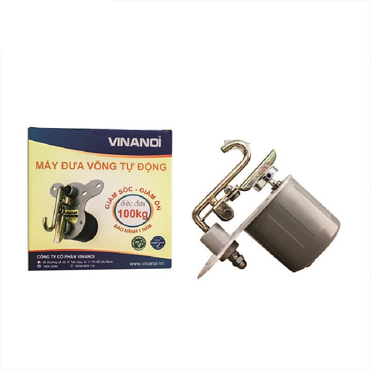 Máy đưa võng em bé VINANOI - Vn365N sức đưa 100kg Giảm Sốc Giảm Ồn Đưa được cho cả Mẹ và Bé và Địu em bé