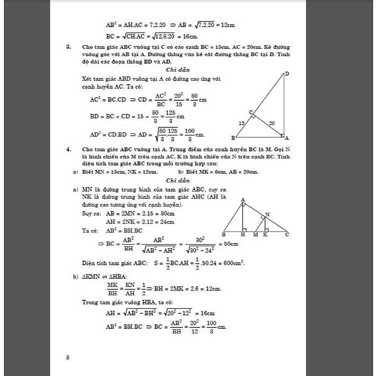 Tổng hợp các bài toán phổ dụng hình học 9 - Ảnh 4