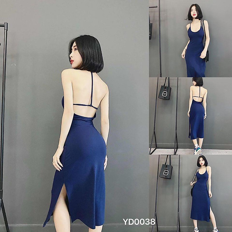 Đầm 2 dây Body chữ T