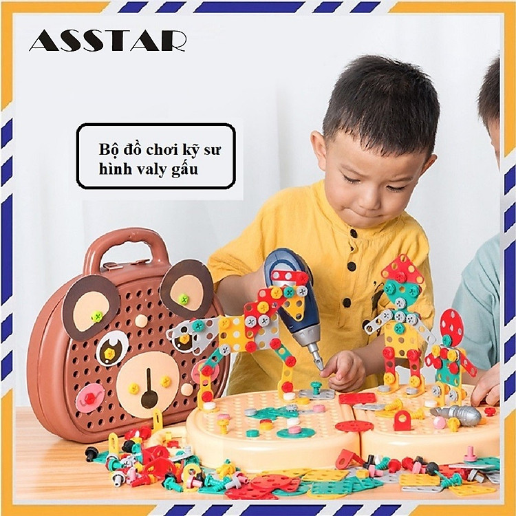 Bộ Đồ Chơi Lắp Ghép Kỹ Sư Cho Trẻ Chính hãng Giá tốt