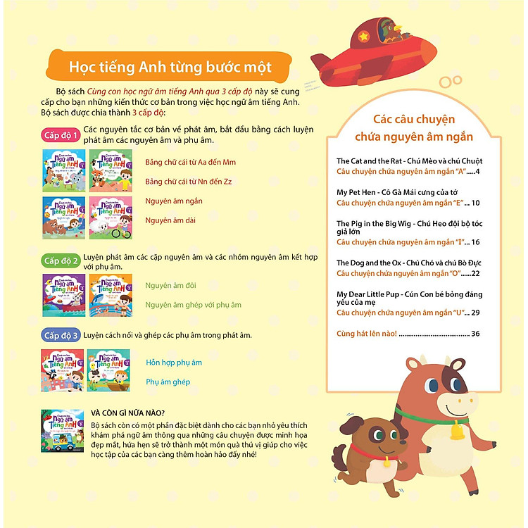 Cùng Con Học Ngữ Âm Tiếng Anh Qua 3 Cấp Độ - Ảnh 3