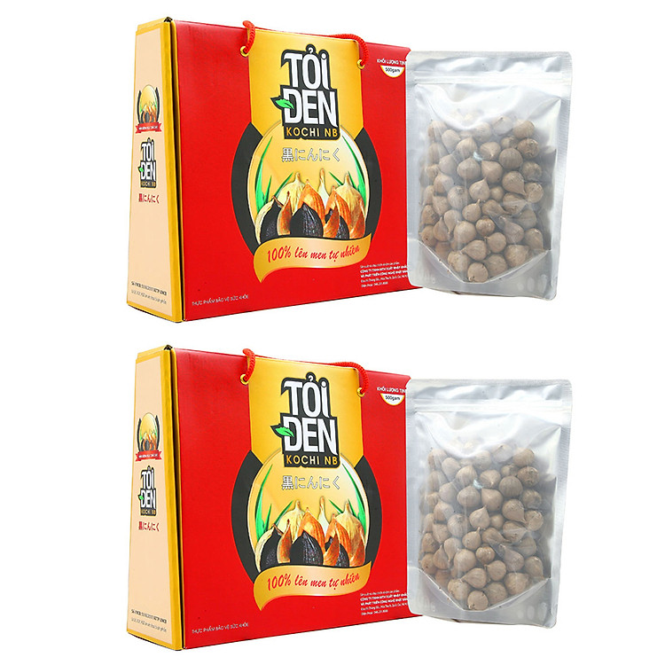 Combo 2 túi thực phẩm chức năng tỏi đen Kochi 500g