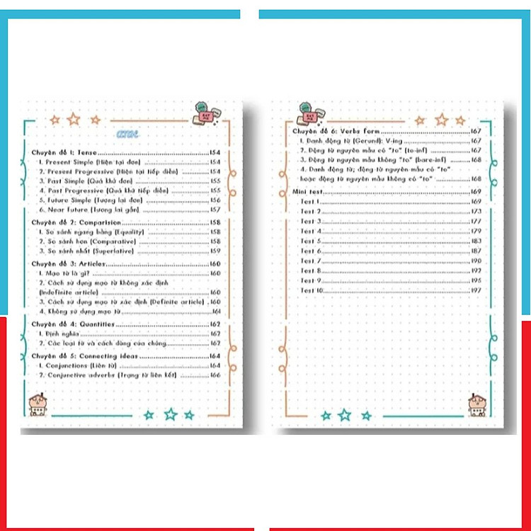 Sổ tay Hach Kiến Thức Toán Anh Lớp 7 Và Đề Cương Toán Anh Văn SKETCHNOTE 3 - Ảnh 5